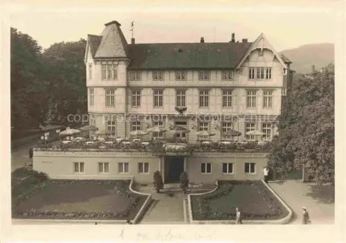 AK / Ansichtskarte GOSLAR Harz Niedersachsen Hotel Schwarzer Adler