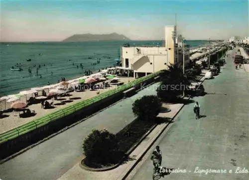 AK / Ansichtskarte Terracina Lazio IT Lungomare e Lido