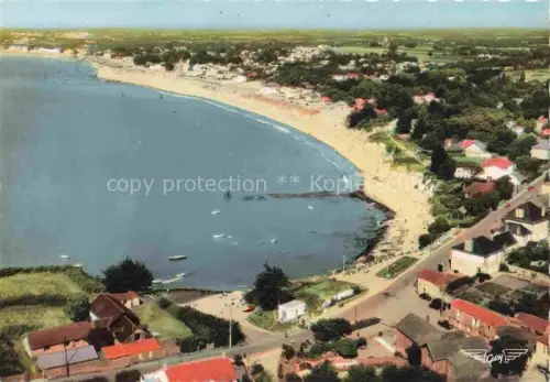AK / Ansichtskarte Le Cormier-en-La-Plaine-sur-Mer 44 Loire-Atlantique Vue aérienne de la plage