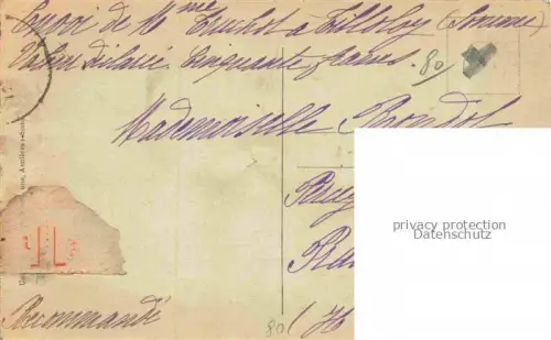 AK / Ansichtskarte Tilloloy Montdidier 80 Somme Dépendance du château XVIIe siècle Ruines Grande Guerre Truemmer 1. Weltkrieg