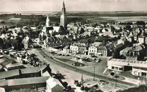 AK / Ansichtskarte Roye  Montdidier 80 Somme Vue générale aérienne