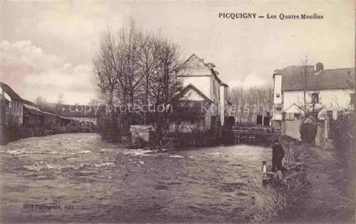 AK / Ansichtskarte Picquigny AMIENS 80 Somme Les quatre moulins