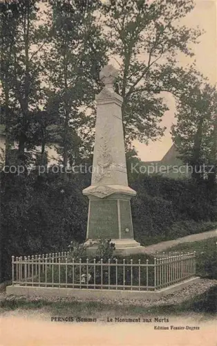 AK / Ansichtskarte Pernois AMIENS 80 Somme Le Monument aux Morts