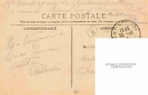 AK / Ansichtskarte AMIENS 80 Somme La Gare Saint Roch Correspondence Militaire
