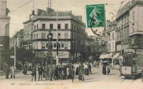 AK / Ansichtskarte AMIENS 80 Somme Place Saint Denis