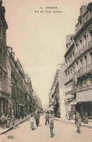 AK / Ansichtskarte AMIENS 80 Somme Rue des Trois Cailloux