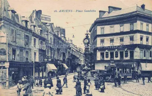 AK / Ansichtskarte AMIENS 80 Somme Place Gambetta