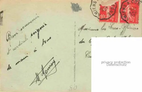 AK / Ansichtskarte AMIENS 80 Somme Rue de la République et la Préfecture