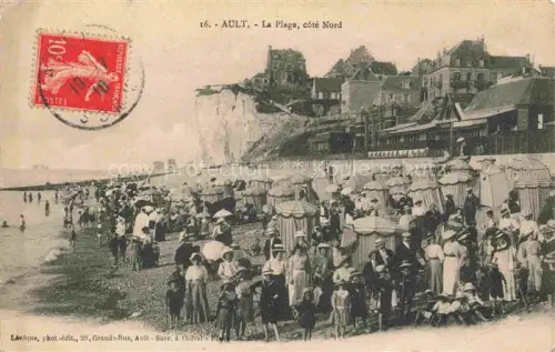 AK / Ansichtskarte Ault Abbeville 80 Somme La plage côté nord