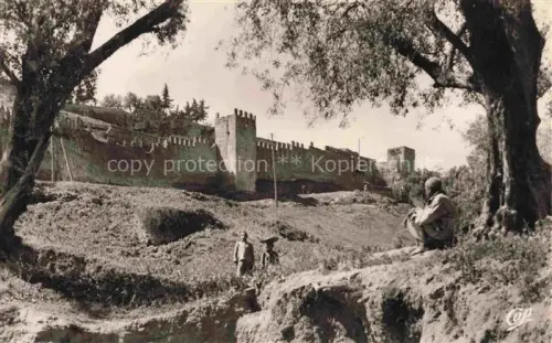 AK / Ansichtskarte Taza Haut Algerie Bab Djemna Enceinte de la Medina 