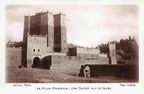 AK / Ansichtskarte Oued Dades Casbah Atlas Marocain