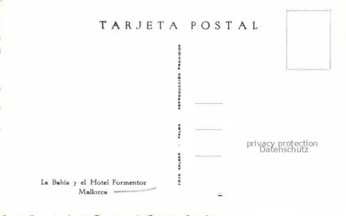 AK / Ansichtskarte Formentor Mallorca Islas Baleares ES Mallorca la Bahfa Hotel 