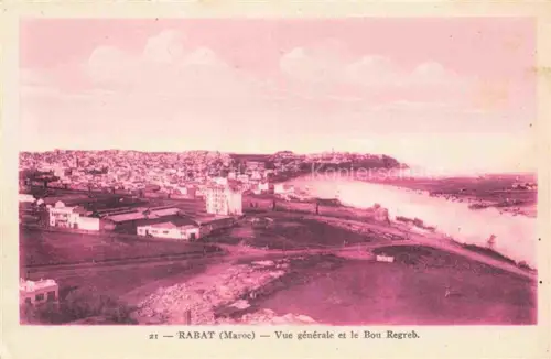 AK / Ansichtskarte RABAT  Maroc Vue generale le Bou Regreg