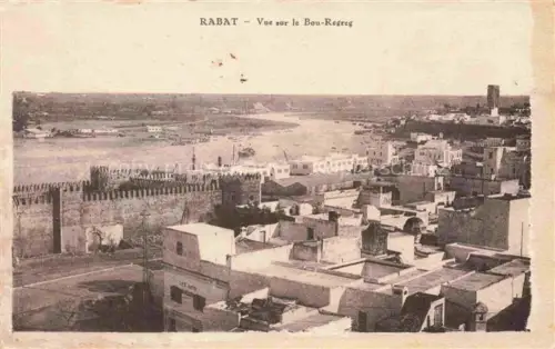 AK / Ansichtskarte RABAT  Maroc Vue sur le Bou Regreg 