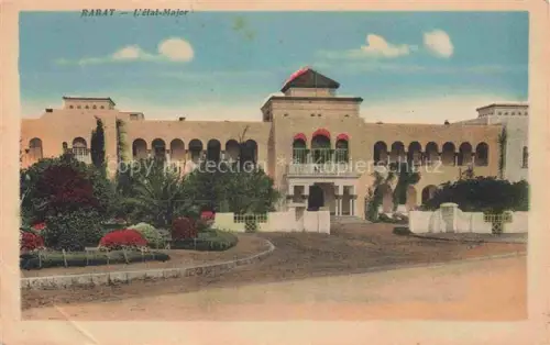 AK / Ansichtskarte RABAT  Maroc L'etat Major 
