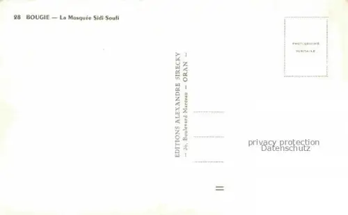 AK / Ansichtskarte Bougie Bejaia Algerie La Mosquee Sidi Soufi Kinder 