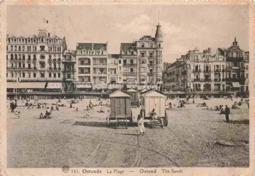 AK / Ansichtskarte OSTENDE Oostende West-Vlaanderen Belgie The Sands la Plage 
