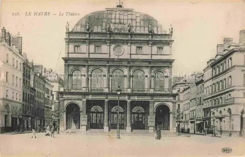 AK / Ansichtskarte LE HAVRE 76 Le Theatre