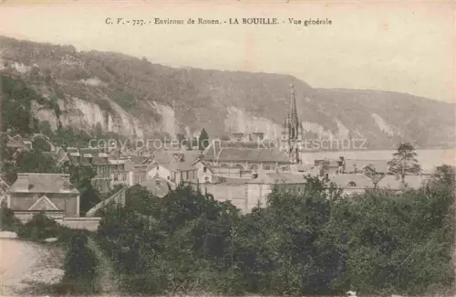 AK / Ansichtskarte La Bouille ROUEN 76 Seine-Maritime Vue generale