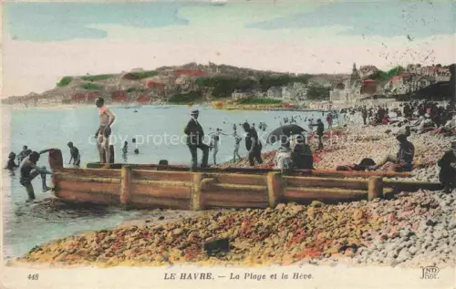 AK / Ansichtskarte LE HAVRE 76 La Plage et la Heve