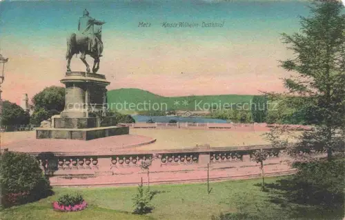 AK / Ansichtskarte METZ  57 Moselle Kaiser Wilhelm Denkmal