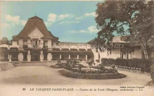 AK / Ansichtskarte LE TOUQUET-PARIS-PLAGE 62 Pas-de-Calais Casino de la Foret