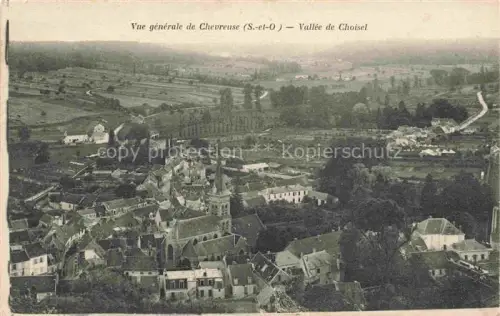 AK / Ansichtskarte Chevreuse Rambouillet 78 Yvelines Vue generale Vallee de Choisel
