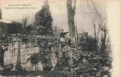 AK / Ansichtskarte Montfort-l Amaury Rambouillet 78 Yvelins Ruine