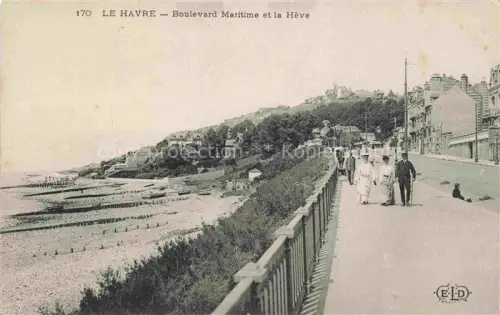 AK / Ansichtskarte LE HAVRE 76 Boulevard Maritime et la Heve
