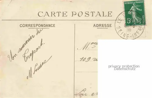 AK / Ansichtskarte LE TREPORT Dieppe 76 Seine-Maritime Vue prise du Calvaire