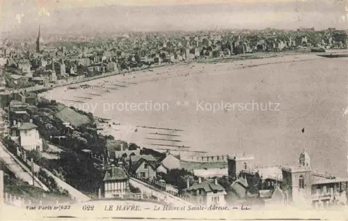 AK / Ansichtskarte LE HAVRE 76 Le Havre et Sainte Adresse