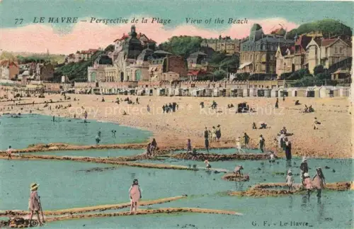 AK / Ansichtskarte LE HAVRE 76 Perspective de la Plage