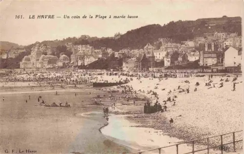 AK / Ansichtskarte LE HAVRE 76 Un coin de la Plage a maree basse