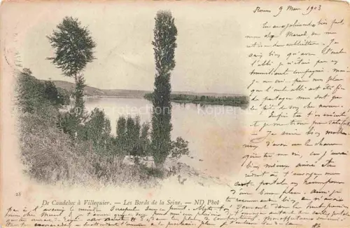 AK / Ansichtskarte Villequier ROUEN 76 Seine-Maritime De Caudebec Les Bords de la Seine