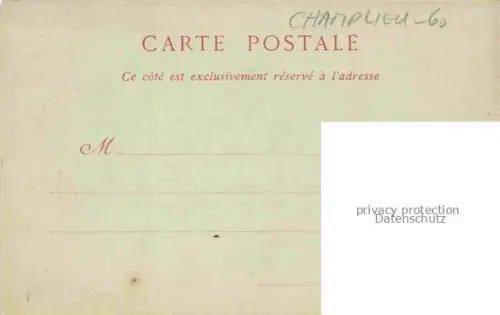 AK / Ansichtskarte Champlieu Orrouy SENLIS 60 Oise Le Temple