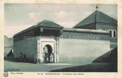 AK / Ansichtskarte Marrakech Marrakesch Maroc Tombeau d'un Saint