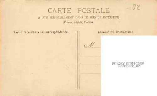 AK / Ansichtskarte Sevres Boulogne-Billancourt 92 Hauts-de-Seine Entree des Villas Brancas