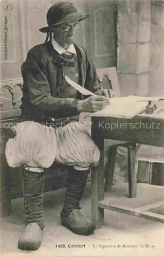 AK / Ansichtskarte Confort 01 Ain La Signature de Monsieur le Maire