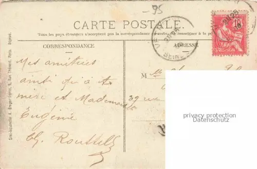 AK / Ansichtskarte Vetheuil  PONTOISE 95 Val-d Oise Vue de l'Ile