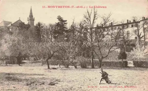 AK / Ansichtskarte Montbeton 82 Tarn-et-Garonne Le Chateau