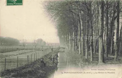AK / Ansichtskarte Pontchartrain Jouars 78 Yvelines La Riviere la Mauldre