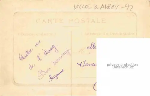 AK / Ansichtskarte Ville-d Avray Boulogne-Billancourt 92 Hauts de Seine Autour des Lacs