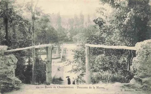 AK / Ansichtskarte Chennevieres-sur-Marne 94 Val-de-Marne Descente de la Marne