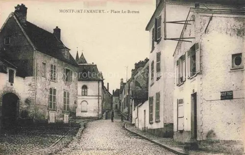 AK / Ansichtskarte Montfort-l Amaury Rambouillet 78 Yvelins Place Le Breton