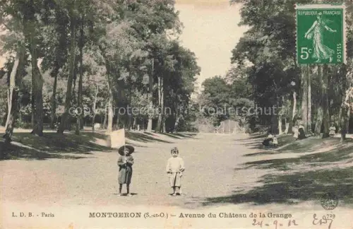 AK / Ansichtskarte Montgeron EVRY 91 Essonne Avenue du Chateau de la Grange