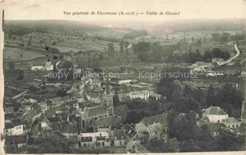 AK / Ansichtskarte Chevreuse Rambouillet 78 Yvelines Vue generale Vallee de Choisel