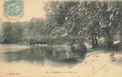 AK / Ansichtskarte Enghien-les-Bains SARCELLES 95 Val-d Oise Le Petit Lac