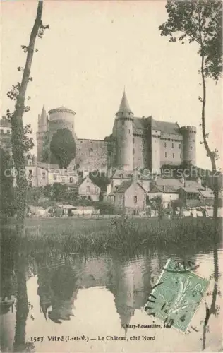 AK / Ansichtskarte Vitre  RENNES 35 Ille-et-Vilaine Le Chateau cote Nord