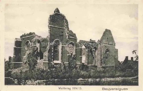 AK / Ansichtskarte Beuvraignes Montdidier 80 Somme Ruines Grande Guerre Truemmer 1. Weltkrieg Feldpost