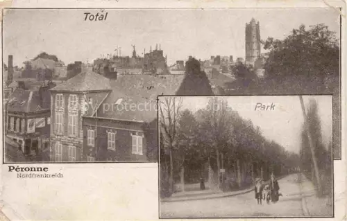 AK / Ansichtskarte PERONNE  80 Somme Total Park
